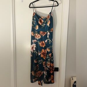 Floral Dress like new worn once size L